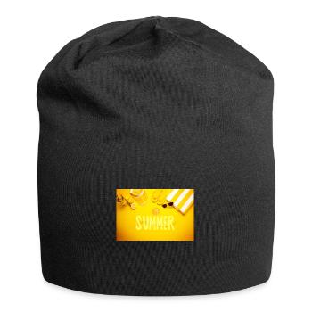 summer time - Jersey Beanie - black - Front