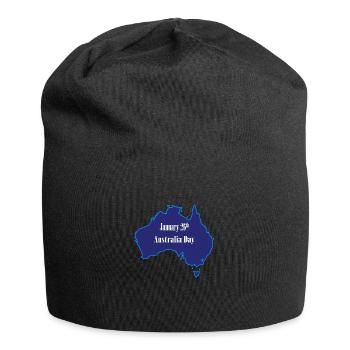 26. Januar Australia Day - Jersey-Beanie - Schwarz - Vorne