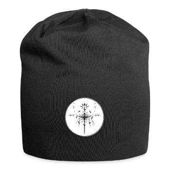 Mystic Collection ~ black tatoo ~ n°4 - Jersey Beanie - black - Front