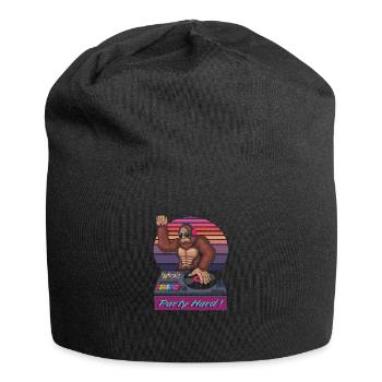 Bigfoot DJ Party Hard ! - Jersey-Beanie - Schwarz - Vorne