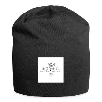 Be You. Be True. - Jersey-Beanie - Schwarz - Vorne