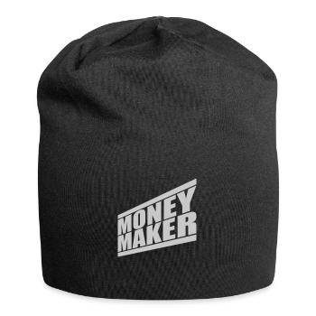 Streifen Logo Money Maker - Jersey-Beanie - Schwarz - Vorne