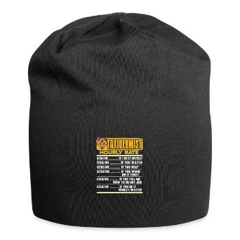 Taxidermy is for life - Jersey Beanie - black - Front