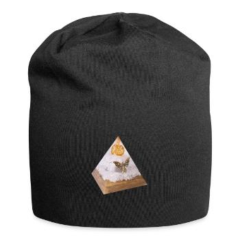 Erzengel Michael Pyramide - Jersey-Beanie - Schwarz - Vorne