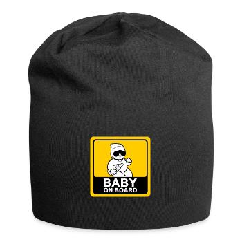 Cool baby on board - Jersey Beanie - black - Front