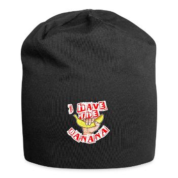 I have the banana - Jersey Beanie - black - Front