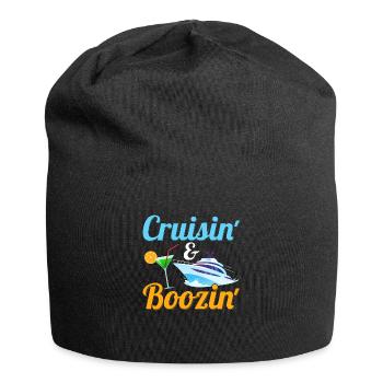 Cruisin'& Boozin Crusing Vacation Cruiser - Jersey Beanie - black - Front