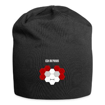 Ich in Panik - Jersey-Beanie - Schwarz - Vorne