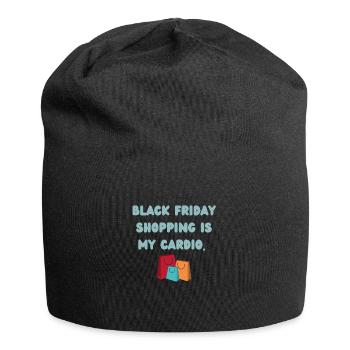 Shopping addict| Black Friday - Jersey Beanie - black - Front
