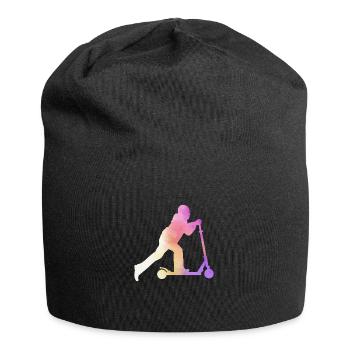 Freestyle Roller Aquarell Roller - Jersey-Beanie - Schwarz - Vorne