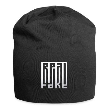 penser fausses pensées positives méditation heureuse - Bonnet en jersey - noir - Devant