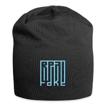 penser fausses pensées positives méditation heureuse - Bonnet en jersey - noir - Devant