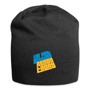 ne pas se préparer aujourd’hui - Bonnet en jersey - noir - Devant