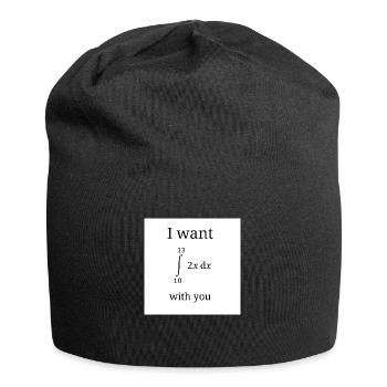 I want 69 with you - integral schwarz - Jersey-Beanie - Schwarz - Vorne