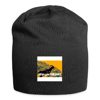 Follow the Goat - Jersey-Beanie - Schwarz - Vorne