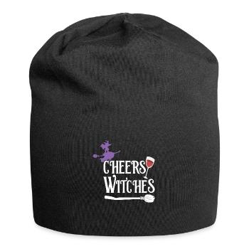 Vive les sorcières - Bonnet en jersey - noir - Devant