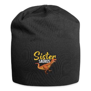 Dinosaurs 3 - Jersey-Beanie - Schwarz - Vorne