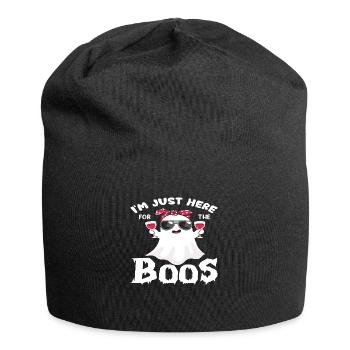 I´m just here for the Boos - Jersey-Beanie - Schwarz - Vorne