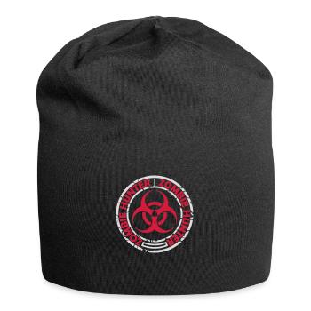 zombie hunter Halloween Quote - Jersey Beanie - black - Front