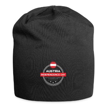 Austrian National Day - Austria 26 October - Jersey Beanie - black - Front
