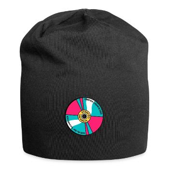 Du bist der Soundtrack meines lebens - Jersey-Beanie - Schwarz - Vorne