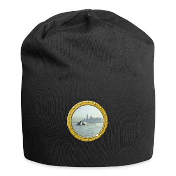 New York-Upper Bay - Jersey-Beanie - Schwarz - Vorne