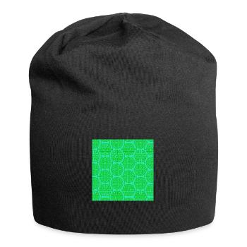 Chinese pattern - Jersey Beanie - black - Front