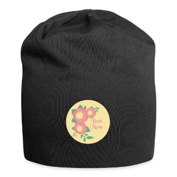 Best mom 21 - Jersey-Beanie - Schwarz - Vorne