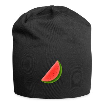 Watermelon - Jersey Beanie - black - Front