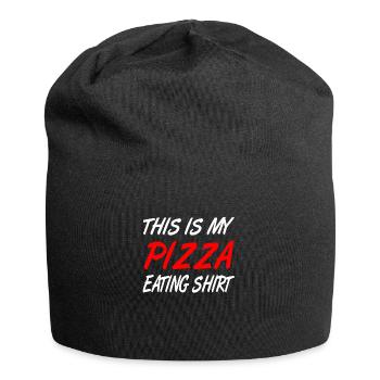 Pizza - Jersey-Beanie - Schwarz - Vorne