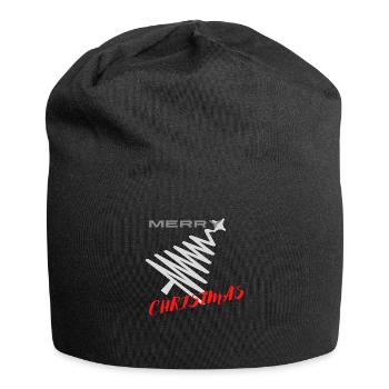 Christmastree Modern - Jersey Beanie - black - Front