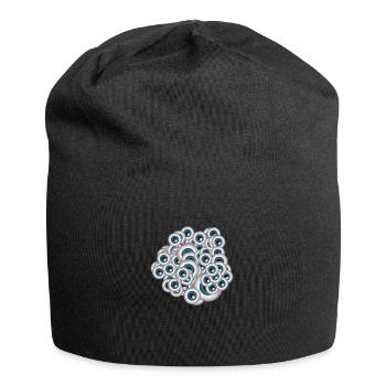 Contact visuel - Bonnet en jersey - noir - Devant