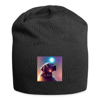 The Universe Dog - Jersey Beanie - black - Front