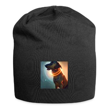 The Universe Dog - Jersey Beanie - black - Front
