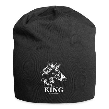 BARSOI Roi de tout Dire Chiens Wilsigns - Bonnet en jersey - noir - Devant