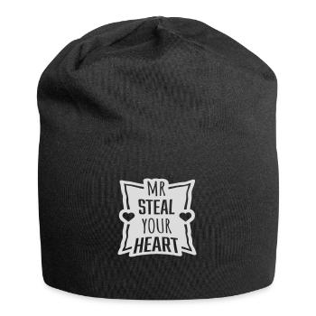 Mr steal your heart - Jersey Beanie - black - Front