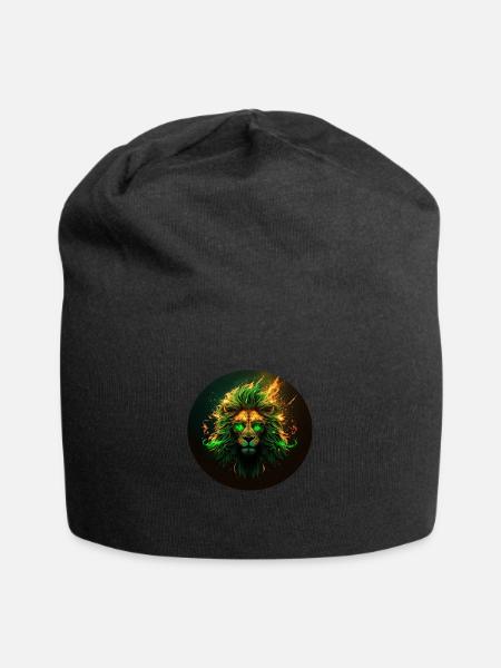 LiOnFire - Jersey-Beanie - Schwarz