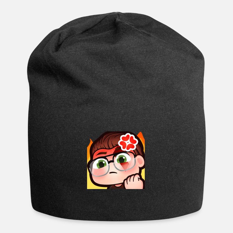 Fâché - Bonnet en jersey - noir