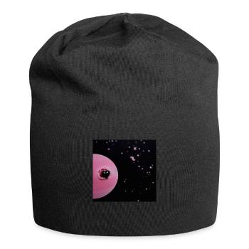 Liebe & Schmerz im Weltall / Love & Pain in Space - Jersey-Beanie - Schwarz - Vorne