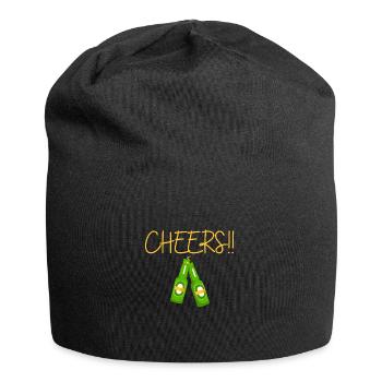 CHEERS - Jersey Beanie - black - Front