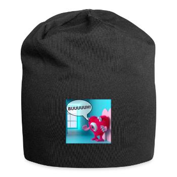 Ich bin gruselig - Jersey-Beanie - Schwarz - Vorne