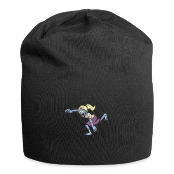 Running Zombie - Jersey Beanie - black - Front