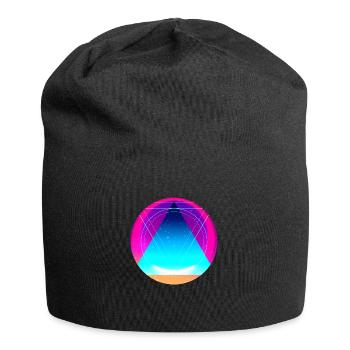 Universum - Jersey-Beanie - Schwarz - Vorne