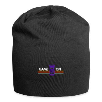 GAME ON! - Jersey-Beanie - Schwarz - Vorne