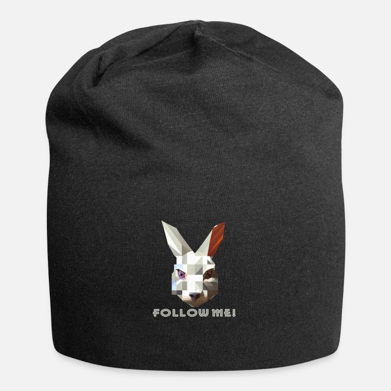 White Rabbit - Jersey-Beanie - Schwarz