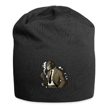 Arko the cigar gorilla - Jersey Beanie - black - Front