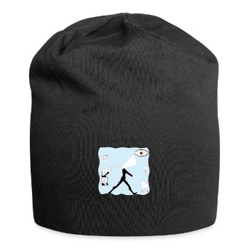 La naissance - Bonnet en jersey - noir - Devant