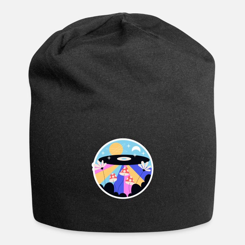 ET DISC - Bonnet en jersey - noir