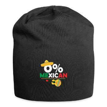 0% Mexican Cinco De Mayo Party Gringo - Jersey-Beanie - Schwarz - Vorne