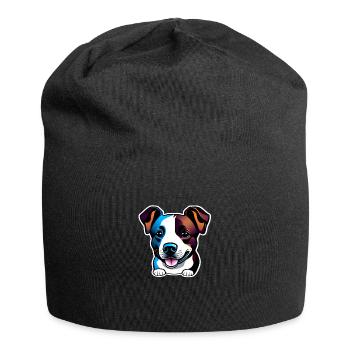cute dog - Jersey-Beanie - Schwarz - Vorne
